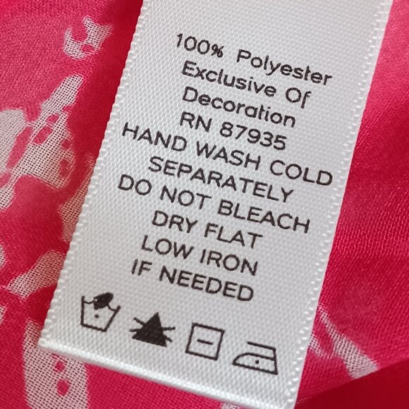 Susan Graver Pink Tunic Top size L - Picture 5 of 8